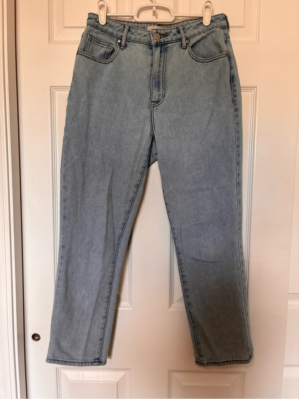PACSUN Mom Jeans Light Wash Blue Denim Cotton High Rise Women’s Size 27